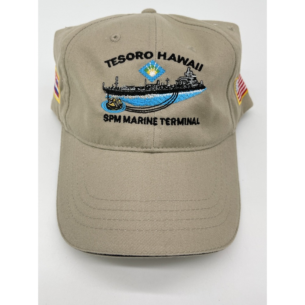 Tesoro Refinery Hawaii Marine Terminal Hat OSFA Oil Gas Industrial Gorp Nautical